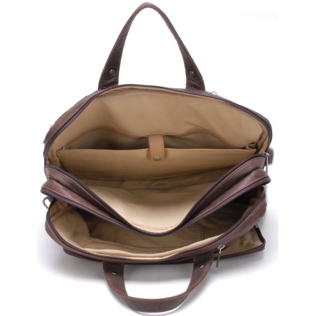 Porte-Documents Transformable en Cuir Vachette Destroy - Arthur & Aston