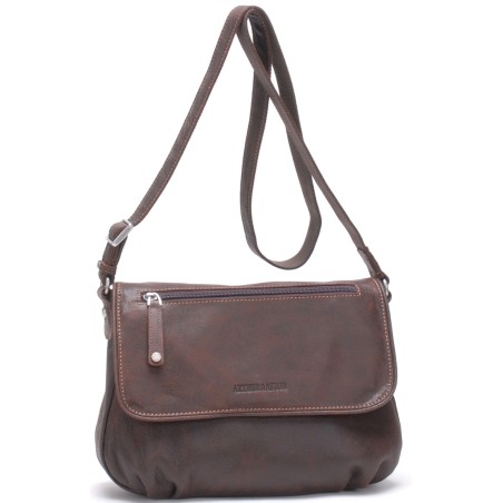Sac Travers en Cuir Vachette Destroy - Arthur & Aston