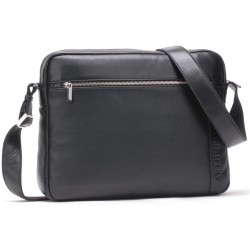Besace Zippée en Cuir...