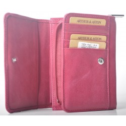 Porte-Monnaie et Cartes en Cuir Huilé - Arthur & Aston