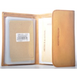 Porte-Cartes en Cuir Vachette Huilé - Arthur & Aston