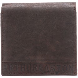 Porte-Monnaie et Cartes en Cuir Vieilli - Arthur & Aston