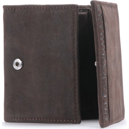 Porte-Monnaie et Cartes en Cuir Vieilli - Arthur & Aston