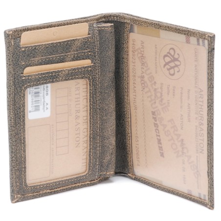 Portefeuille en Cuir Destroy - Arthur & Aston
