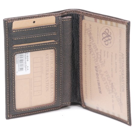 Portefeuille en Cuir Destroy - Arthur & Aston
