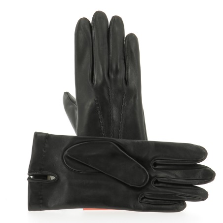 Gants Homme Cuir Agneau Noir - Isotoner