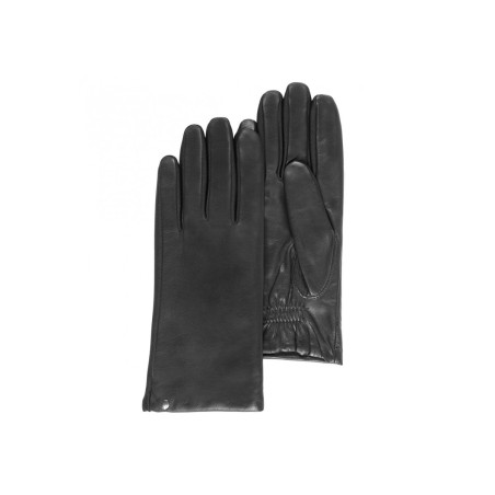 Gants Femme Cuir Agneau Noir - Isotoner