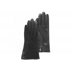 Gants Femme Boutons Cuir...