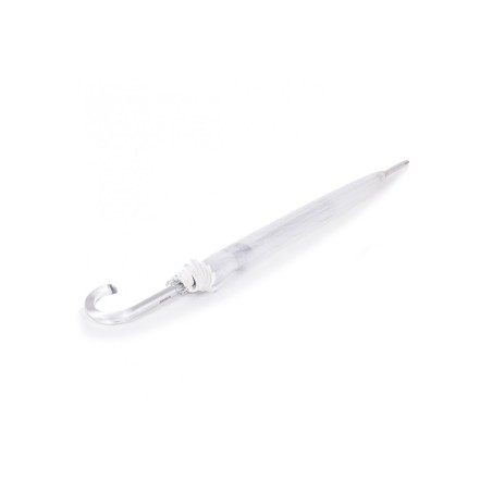 Parapluie Cloche Canne Transparent Blanc - Isotoner