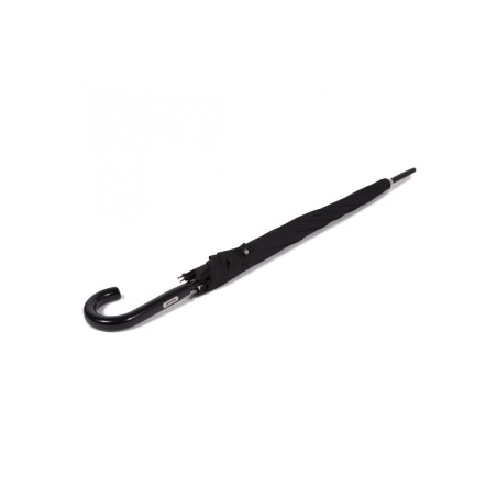 Parapluie Canne Automatique noir fermé - Isotoner