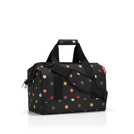 Sac de Voyage Allrounder M Dots en Toile - Reisenthel