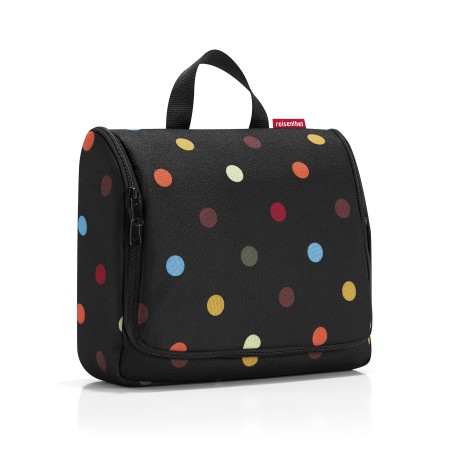 Trousse de Toilette Toiletbag XL Dots en Toile - Reisenthel