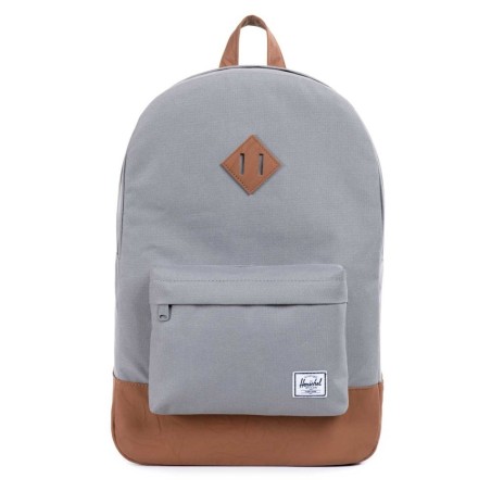 Sac à Dos Heritage Gris vue face - Herschel