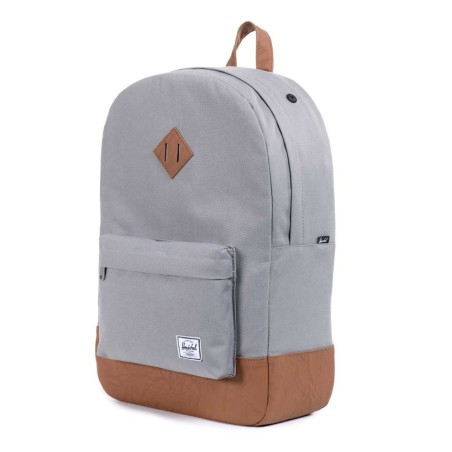 Sac à Dos Heritage Gris vue côté- Herschel