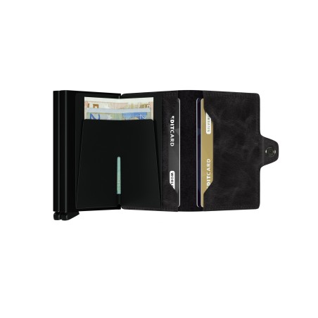 TwinWallet Vintage en Cuir - Secrid