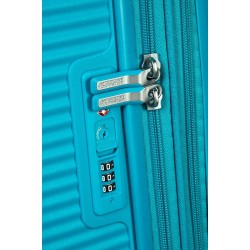 Valise 4 Roues Cabine 55cm Ext. Soundbox - American Tourister