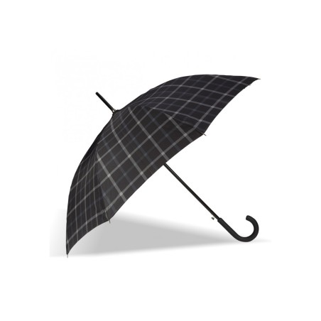 Parapluie Canne Automatique Carreaux Homme - Isotoner
