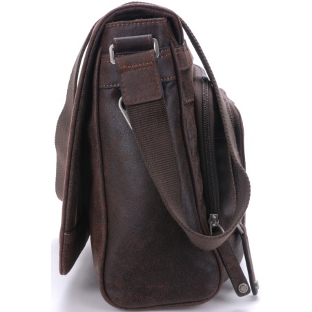 Besace Rabat en Cuir Destroy - Arthur & Aston