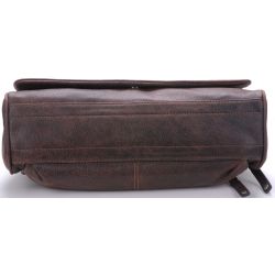 Besace Rabat en Cuir Destroy - Arthur & Aston