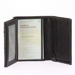 Portefeuille en Cuir Vachette Pleine Fleur - Arthur & Aston