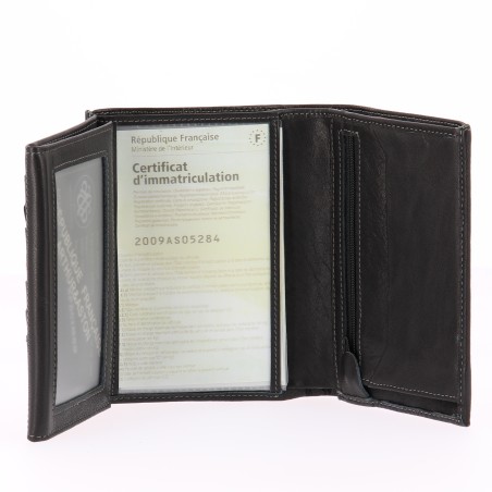 Portefeuille en Cuir Vachette Pleine Fleur - Arthur & Aston