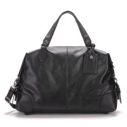 Sac de voyage moyen modèle cuir vachette grainé