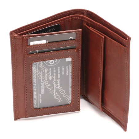 Portefeuille en Cuir Vachette Plongé - Arthur & Aston