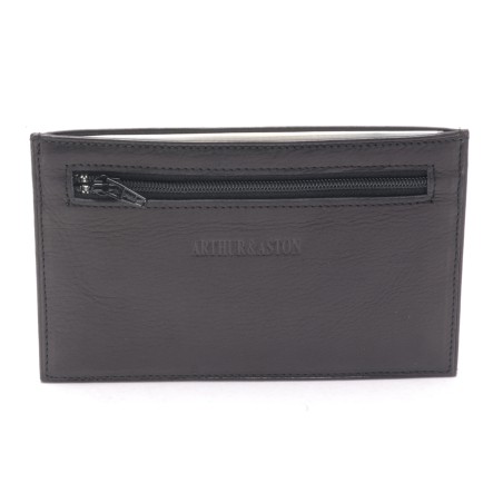 Porte-Papiers en Cuir Vachette Plongé- Arthur & Aston