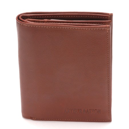 Portefeuille en Cuir Vachette Plongé - Arthur & Aston