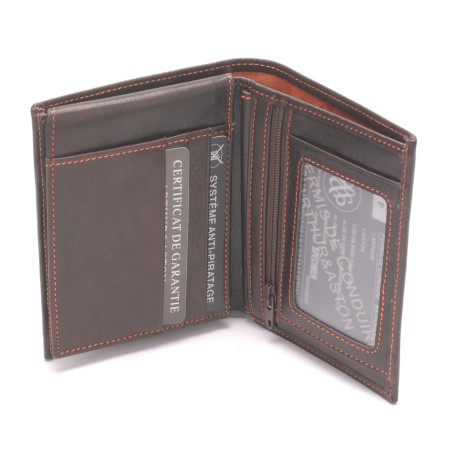 Portefeuille en Cuir Vachette Plongé - Arthur & Aston