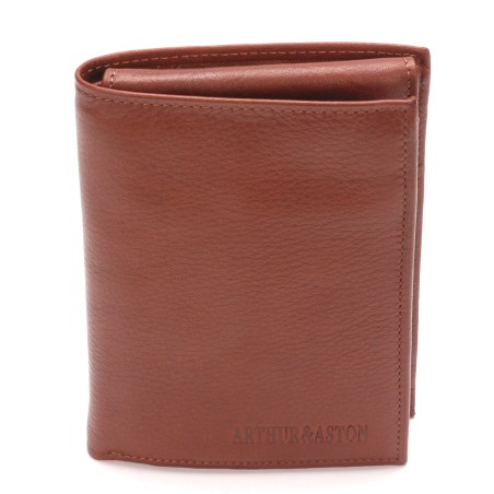 Portefeuille en Cuir Vachette Plongé - Arthur & Aston