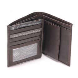 Portefeuille en Cuir Vachette Plongé - Arthur & Aston