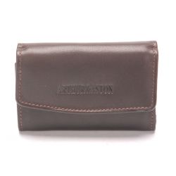 Porte-Monnaie et Cartes Dos à Dos en Cuir Plongé - Arthur & Aston