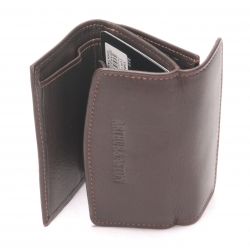 Porte-Monnaie et Cartes Dos à Dos en Cuir Plongé - Arthur & Aston