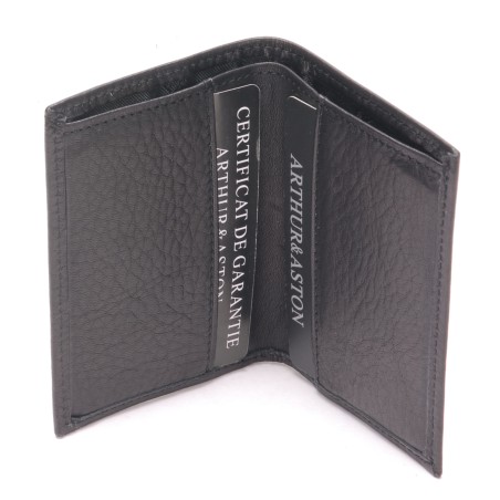 Porte-Cartes en  Cuir Vachette Plongé - Arthur & Aston