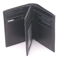 Portefeuille Italien en Cuir Vachette Plongé - Arthur & Aston