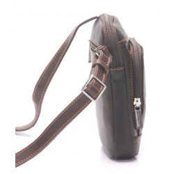Sacoche en Cuir Vachette Plongé - Arthur & Aston