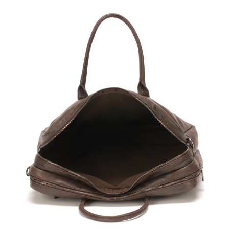 Porte-Documents en Cuir Vachette Vieilli - Arthur & Aston