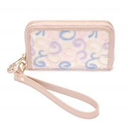 Porte-Monnaie Zippé Laly Toile et Cuir - Arthur & Aston