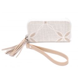 Porte-Monnaie Zippé Belinda en Toile et Cuir - Arthur & Aston