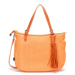 Sac à Main Nora en Synthétique Tressé et Cuir - Arthur & Aston