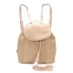Sac à Dos Nora en Synthétique Tressé et Cuir - Arthur & Aston