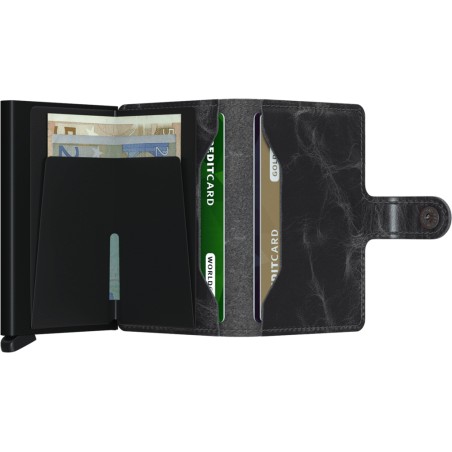 Porte-Cartes et Billets MiniWallet Cuir Vintage - Secrid