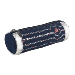 Trousse Ronde Oh My Captain ! Bleu - Tann's