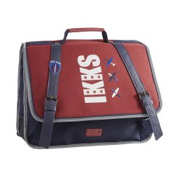 Cartable 38cm Flight 0018 Rouge - IKKS