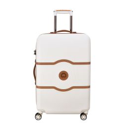 Valise 4 Roues 69cm Châtelet Hard + Blanche - Delsey