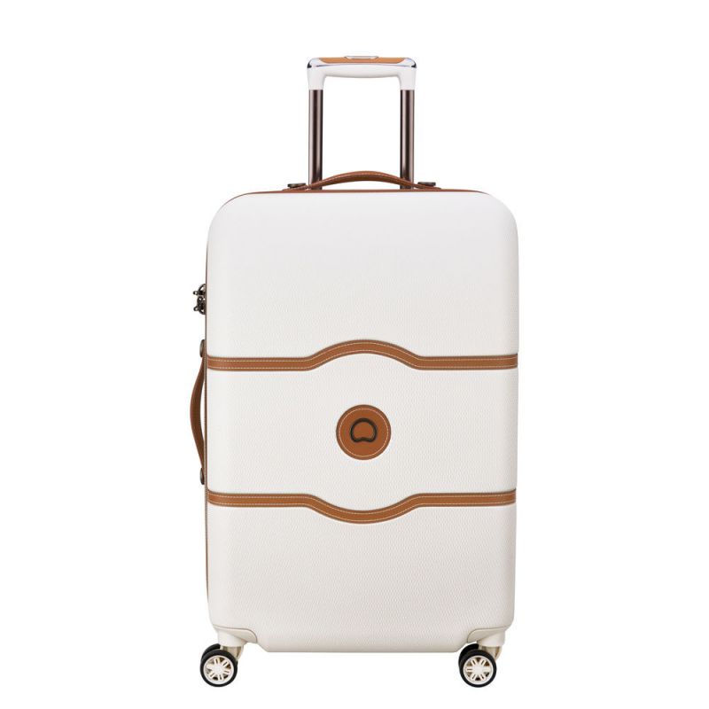 Valise 4 Roues 69cm Châtelet Hard + Blanche - Delsey Valise 4 Roues 69cm Châtelet Hard + Blanche - Delsey