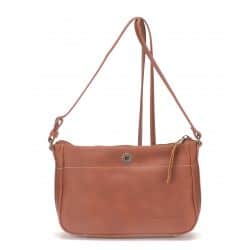 Petit Sac Bandoulière Zippé Anna en Cuir Vachette - Arthur & Aston