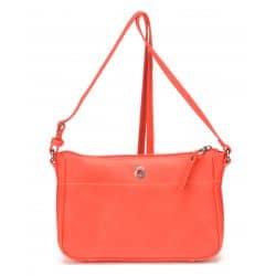 Petit Sac Bandoulière Zippé Anna en Cuir Vachette - Arthur & Aston