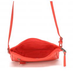 Petit Sac Bandoulière Zippé Anna en Cuir Vachette - Arthur & Aston